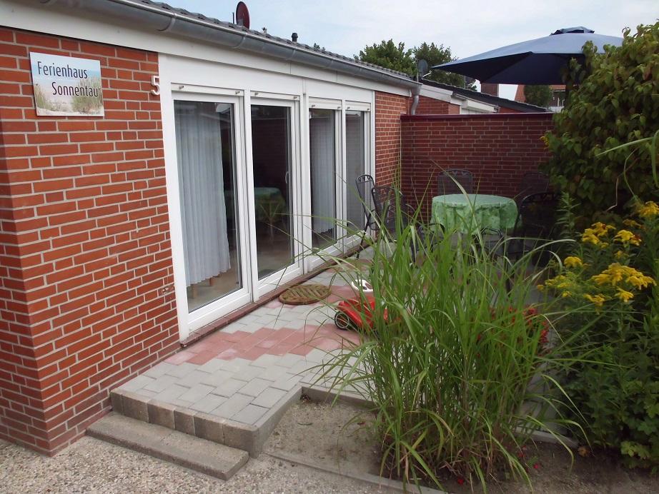 Ferienhaus Sonnentau – Garten